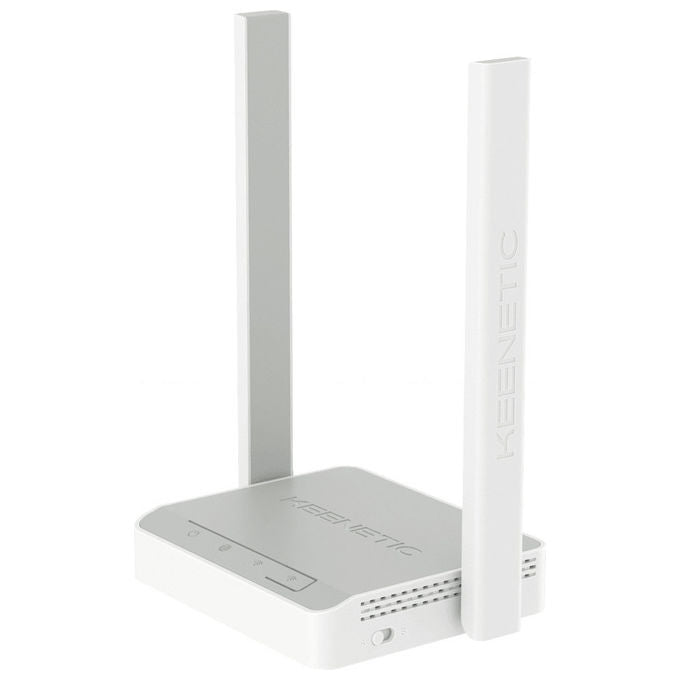 Keenetic Starter Router Wireless Fast Ethernet Banda Singola 2.4 GHz Bianco