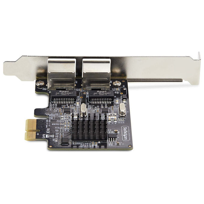 StarTech.com Scheda di Rete Gigabit PCIe 2 Porte Adattatore LAN PCI Express