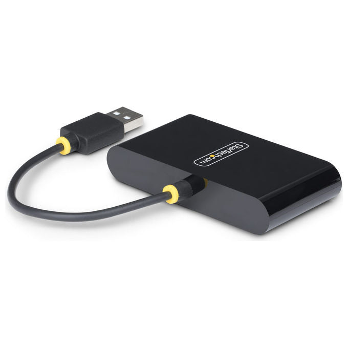 StarTech.com Hub USB 2.0 4 Porte Splitter Portatile Alimentato da Bus