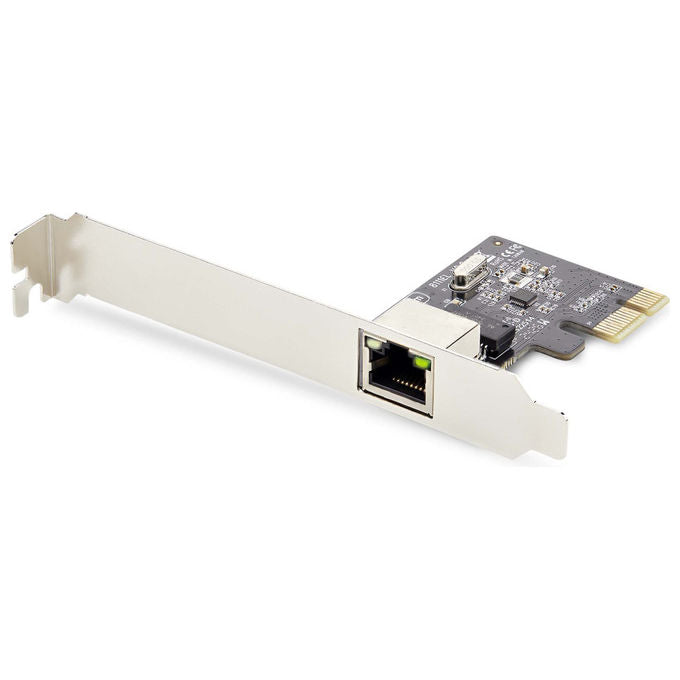 StarTech.com Scheda di Rete Gigabit PCIe 1 Porta Adattatore LAN PCI Express Realtek RTL8111H