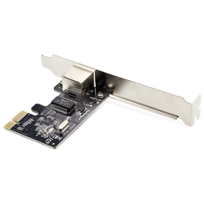 StarTech.com Scheda di Rete Gigabit PCIe 1 Porta Adattatore LAN PCI Express Realtek RTL8111H