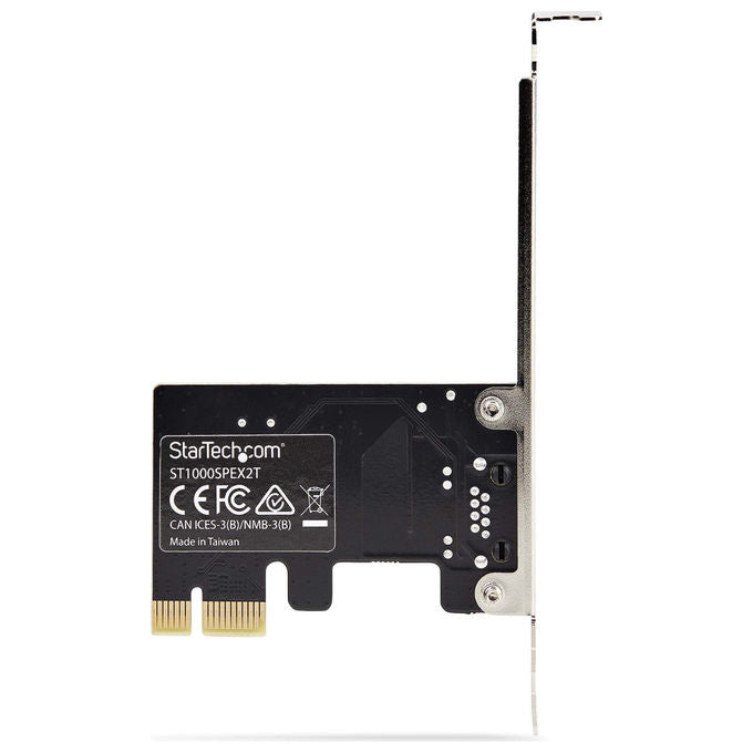 StarTech.com Scheda di Rete Gigabit PCIe 1 Porta Adattatore LAN PCI Express Realtek RTL8111H