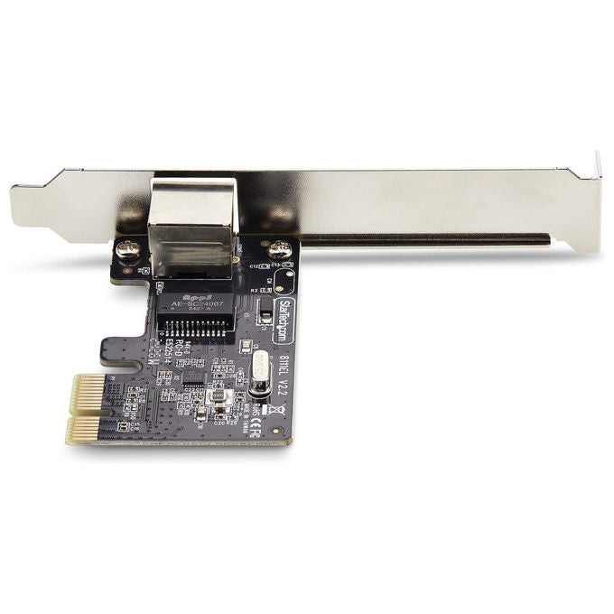 StarTech.com Scheda di Rete Gigabit PCIe 1 Porta Adattatore LAN PCI Express Realtek RTL8111H