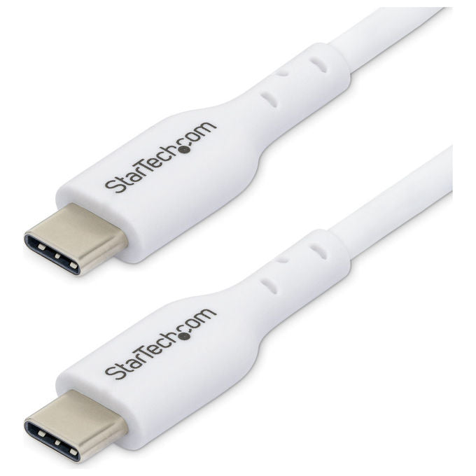 StarTech.com Cavo USB-C 1m USB 2.0 Tipo-C Ricarica 60W Bianco