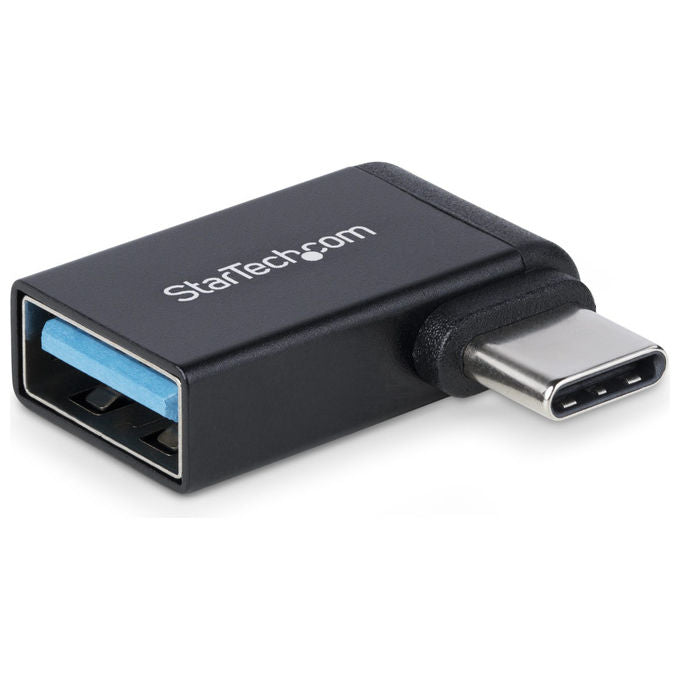 StarTech.com Adattatore USB-C a USB-A Angolo Retto 5Gbps M-F Nero