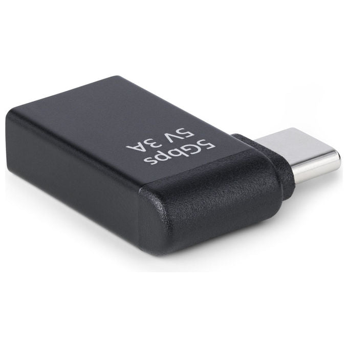 StarTech.com Adattatore USB-C a USB-A Angolo Retto 5Gbps M-F Nero