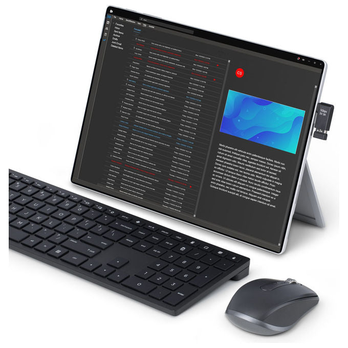 StarTech.com Adattatore USB-C a USB-A Angolo Retto 5Gbps M-F Nero