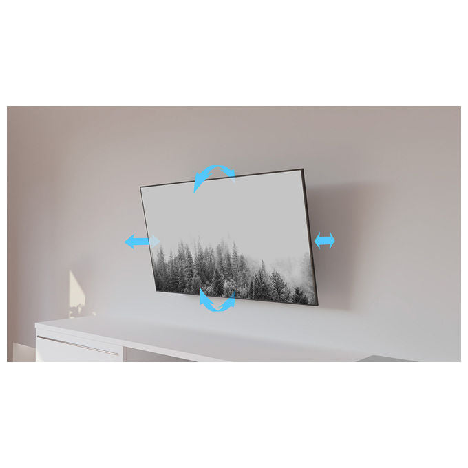 Multibrackets Supporto TV a Parete Nero 218 m (86'') 43''-86