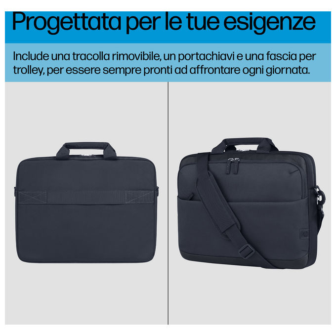 Hp Borsa Porta Laptop 14 Pollici Everyday Valigetta Ventiquattrore Monocromatica con Tracolla