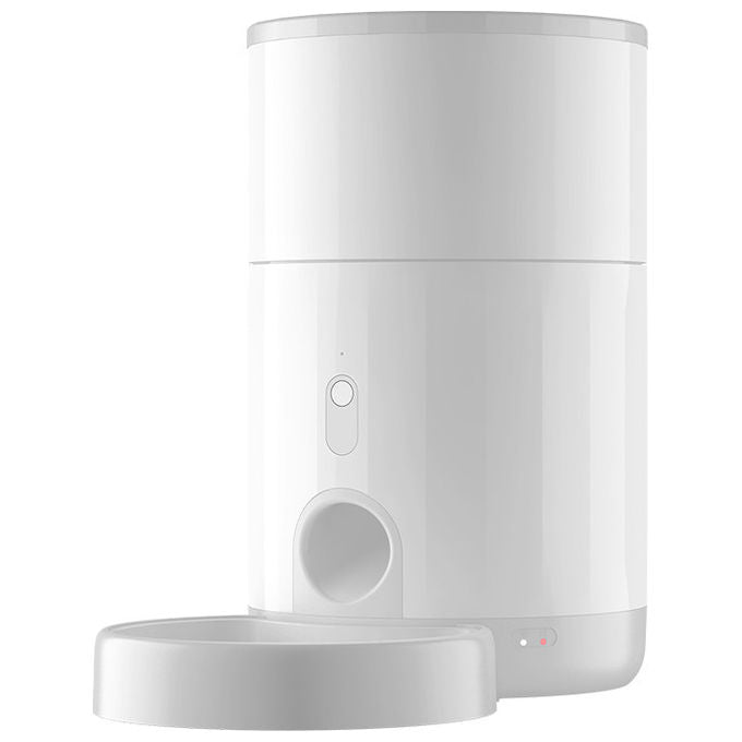 Petoneer Nutri Mini Distributore Cibo e Acqua per Cani e Gatti Grigio Bianco