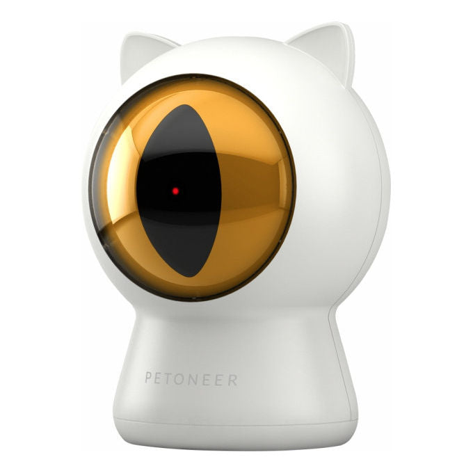 Petoneer Smart Dot Gioco Laser Interattivo per Gatti Nero Bianco e Giallo
