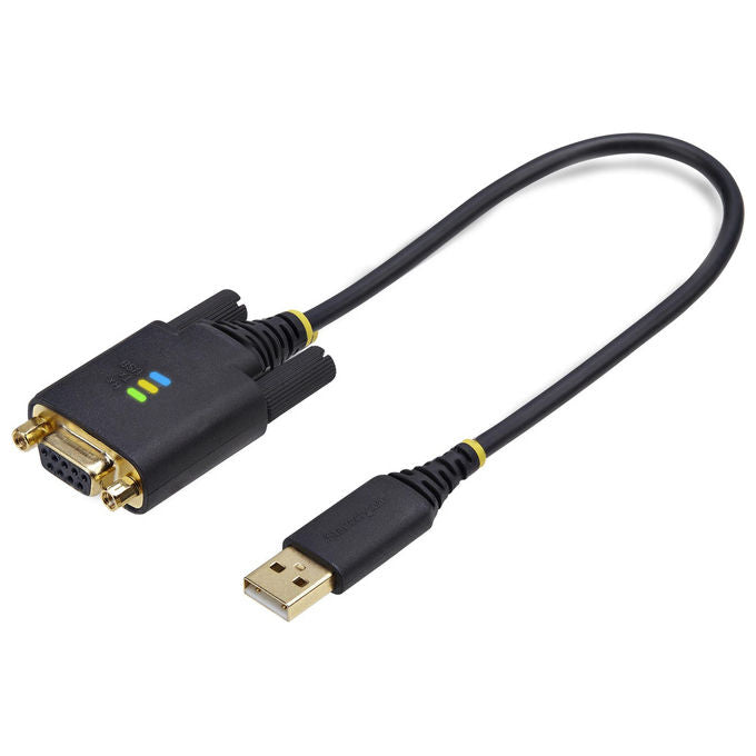 StarTech.com Cavo Adattatore Usb Seriale Null Modem 30cm Usb-A a Db9 Rs232 Com