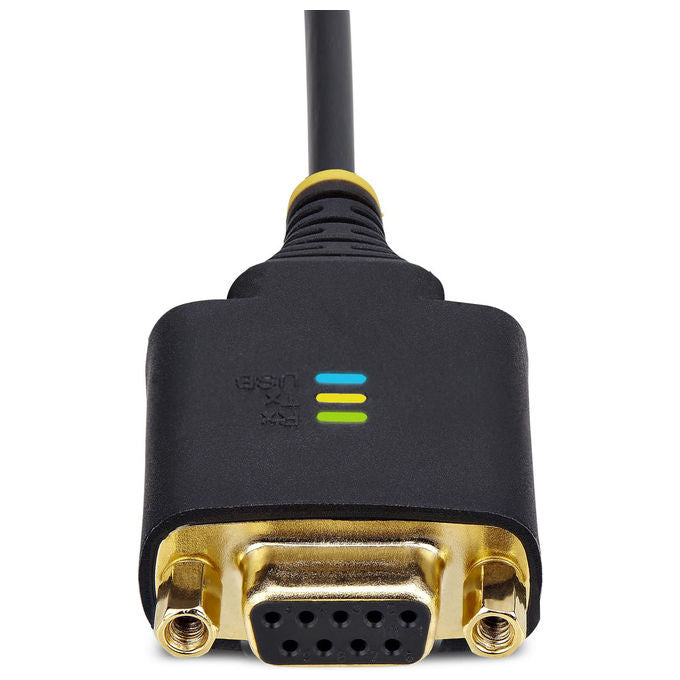 StarTech.com Cavo Adattatore Usb Seriale Null Modem 30cm Usb-A a Db9 Rs232 Com