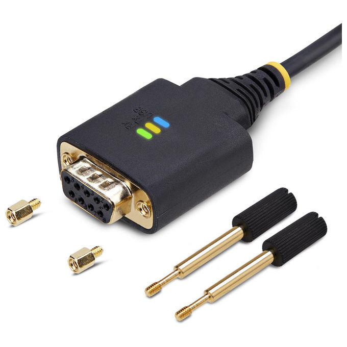 StarTech.com Cavo Adattatore Usb Seriale Null Modem 30cm Usb-A a Db9 Rs232 Com