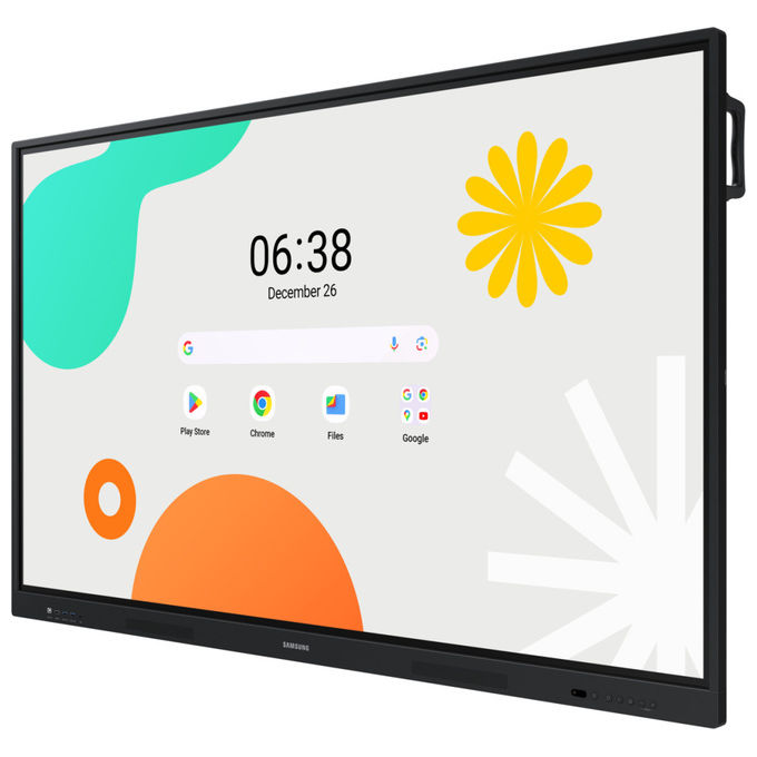 Samsung Lavagna Interattiva Touchscreen WA75F 75 Pollici 4K UHD Nero