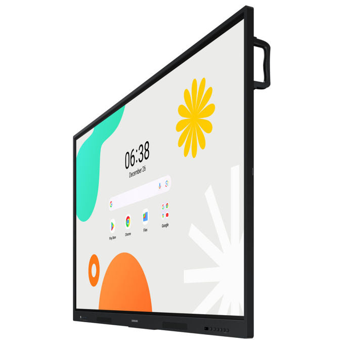Samsung Lavagna Interattiva Touchscreen WA75F 75 Pollici 4K UHD Nero