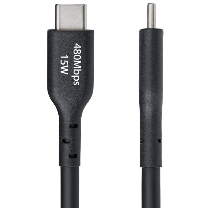 StarTech.com Cavo USB-A a USB-C 4m Ricarica Rapida USB 2.0 Nero