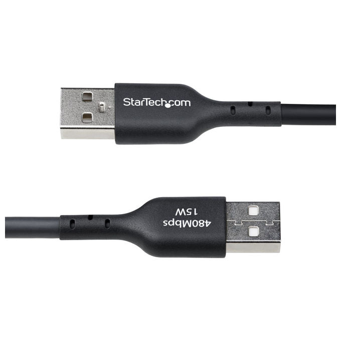StarTech.com Cavo USB-A a USB-C 4m Ricarica Rapida USB 2.0 Nero