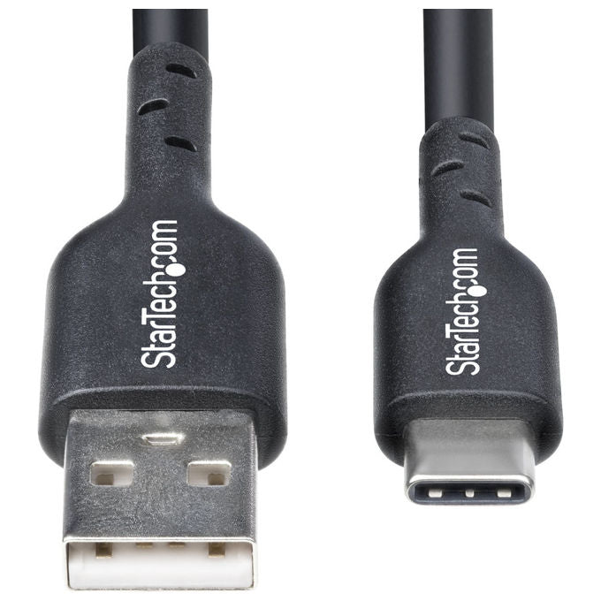 StarTech.com Cavo USB-A a USB-C 4m Ricarica Rapida USB 2.0 Nero
