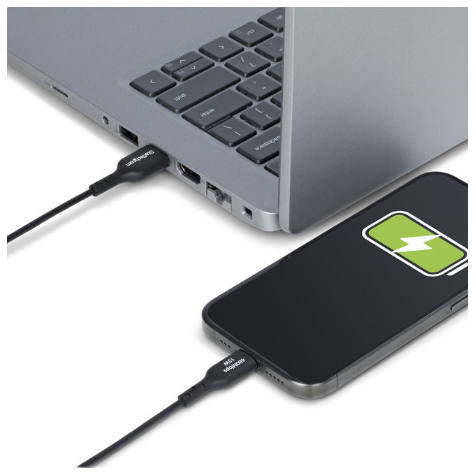 StarTech.com Cavo USB-A a USB-C 4m Ricarica Rapida USB 2.0 Nero