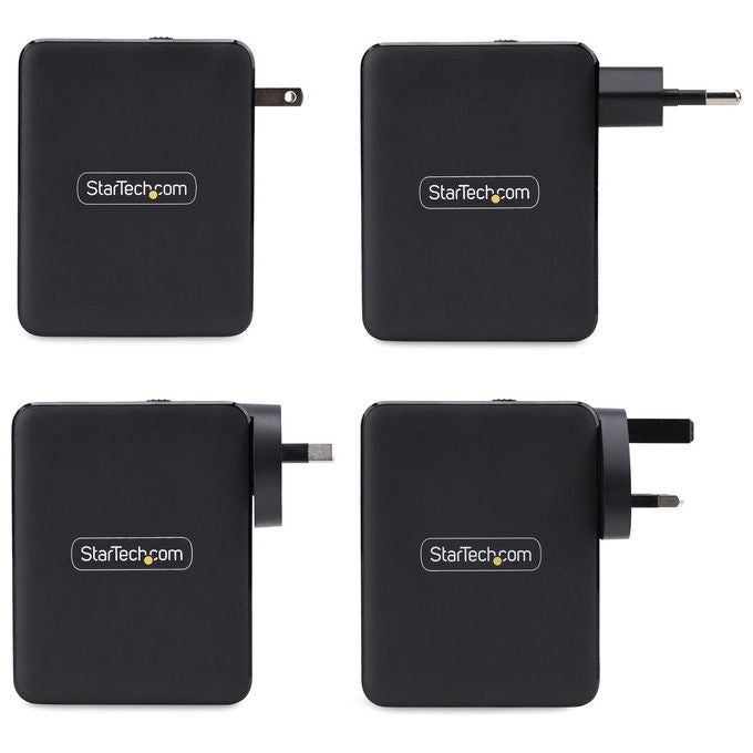 StarTech.com Caricatore USB-C 140W 3x USB-C 1x USB-A Adattatore Alimentazione GaN PD 3.1