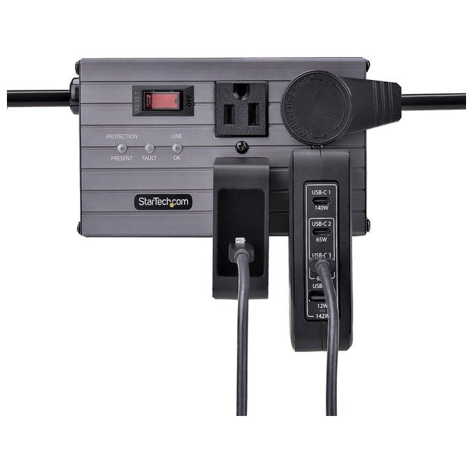 StarTech.com Caricatore USB-C 140W 3x USB-C 1x USB-A Adattatore Alimentazione GaN PD 3.1