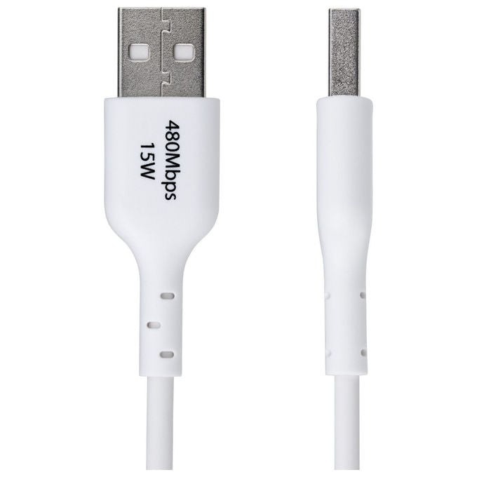 StarTech.com Cavo USB Da USB-A a USB-C 1m Ricarica e Sincronizzazione Bianco