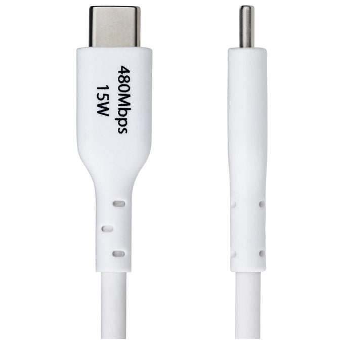 StarTech.com Cavo USB-A a USB-C 2m Ricarica Rapida Bianco