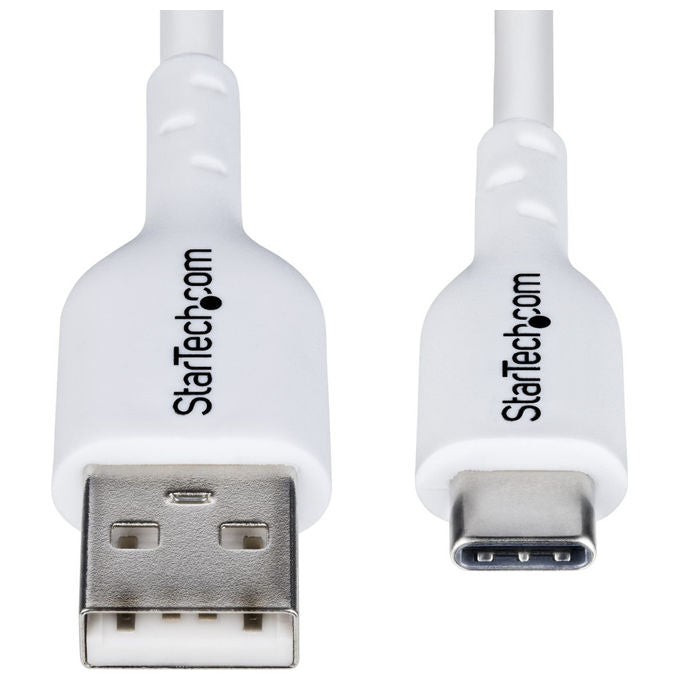 StarTech.com Cavo USB-A a USB-C 2m Ricarica Rapida Bianco