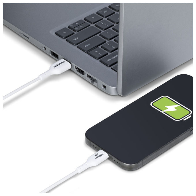 StarTech.com Cavo USB-A a USB-C 2m Ricarica Rapida Bianco