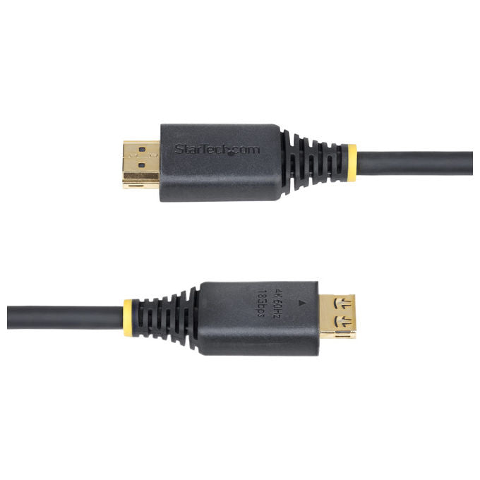 StarTech.com Cavo HDMI 2.0 1.8m 4K 60Hz HDR10 Connettori a Scatto Nero