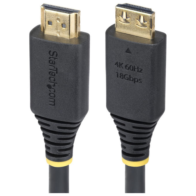 StarTech.com Cavo HDMI 2.0 Alta Velocita' 4K 60Hz 90cm Connettori a Scatto