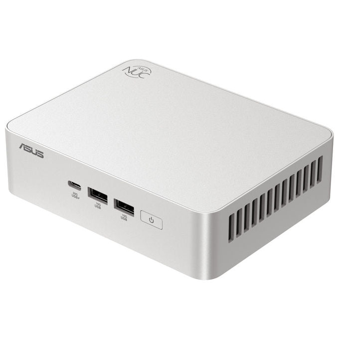 Asus NUC 15 Pro+ Argento, Mini PC Barebone, Intel Core Ultra 7 255H, DDR5