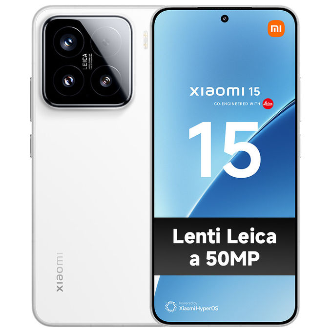 Xiaomi 15 5G Dual Sim 12GB RAM 512GB Bianco