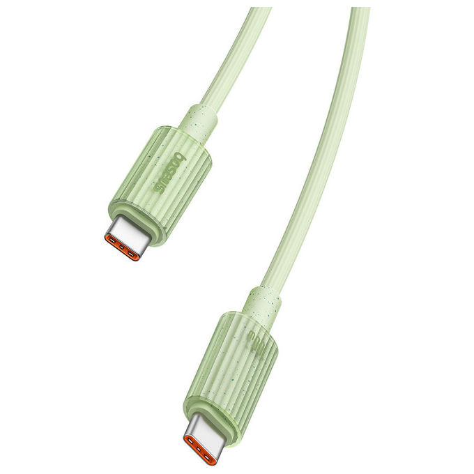Baseus Cavo USB-C Ricarica Rapida 100W Serie Habitat 2m Verde