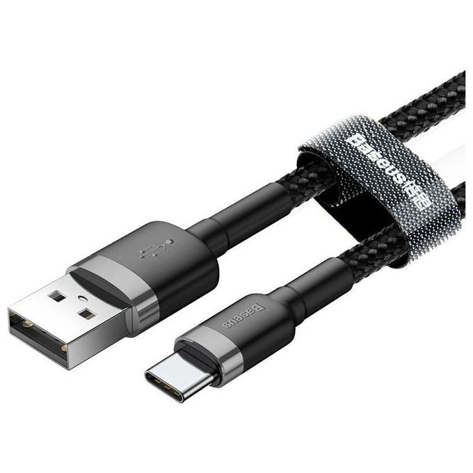 Baseus Cavo USB USB-C USB-A 2.0 0.5 m Nero