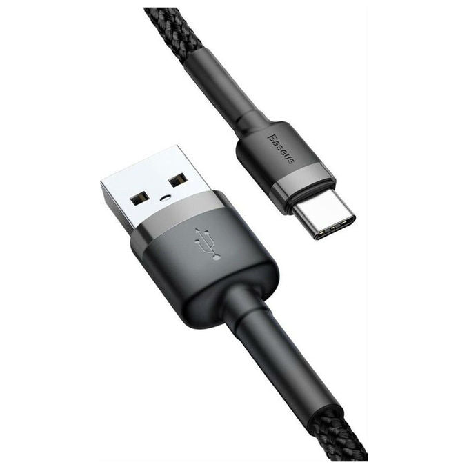 Baseus Cavo USB USB-C USB-A 2.0 0.5 m Nero
