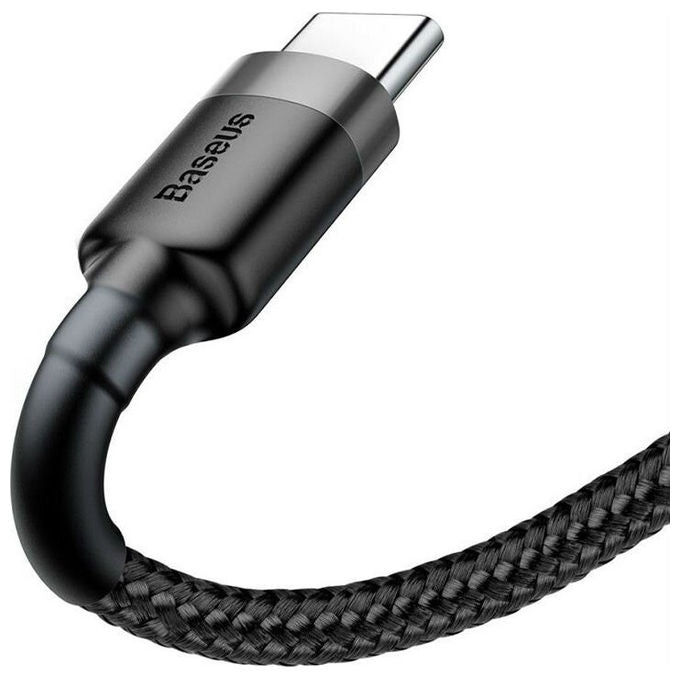 Baseus Cavo USB USB-C USB-A 2.0 0.5 m Nero