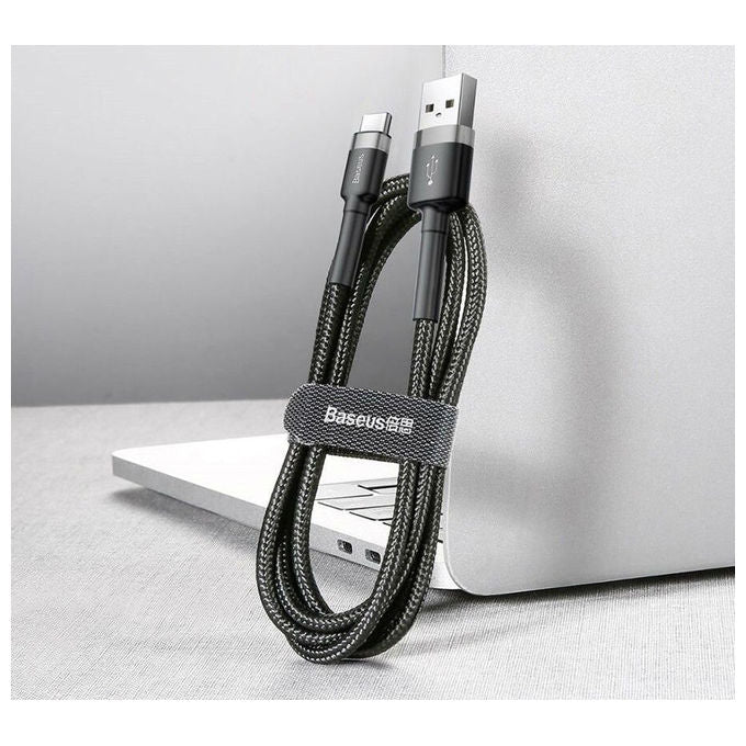 Baseus Cavo USB USB-C USB-A 2.0 0.5 m Nero