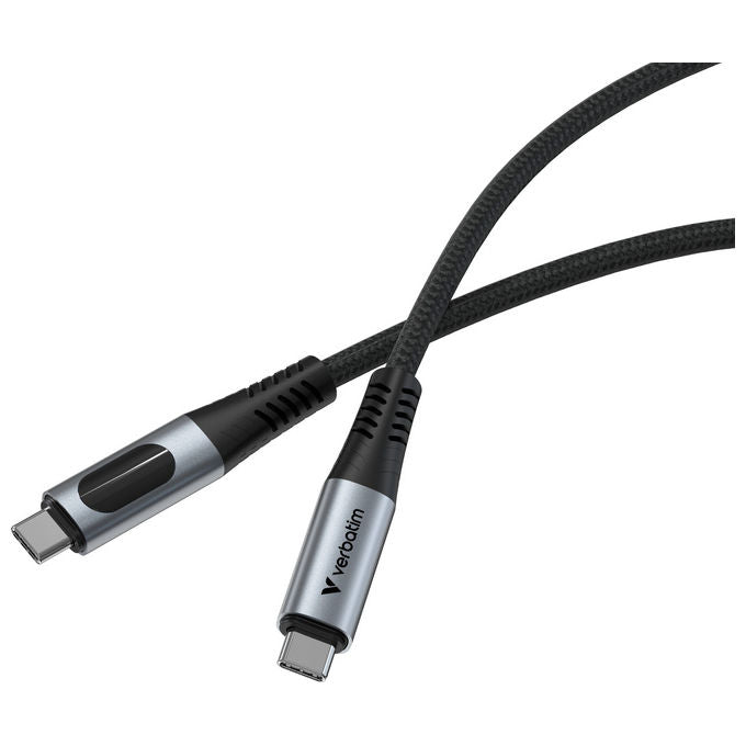 Verbatim Cavo USB-C 1.2 m USB 2.0 Nero