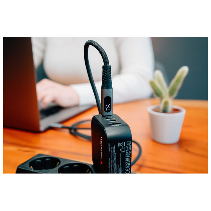 Verbatim Cavo USB-C 1.2 m USB 2.0 Nero
