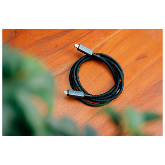 Verbatim Cavo USB4 Gen 2x2 1.2m USB C Nero