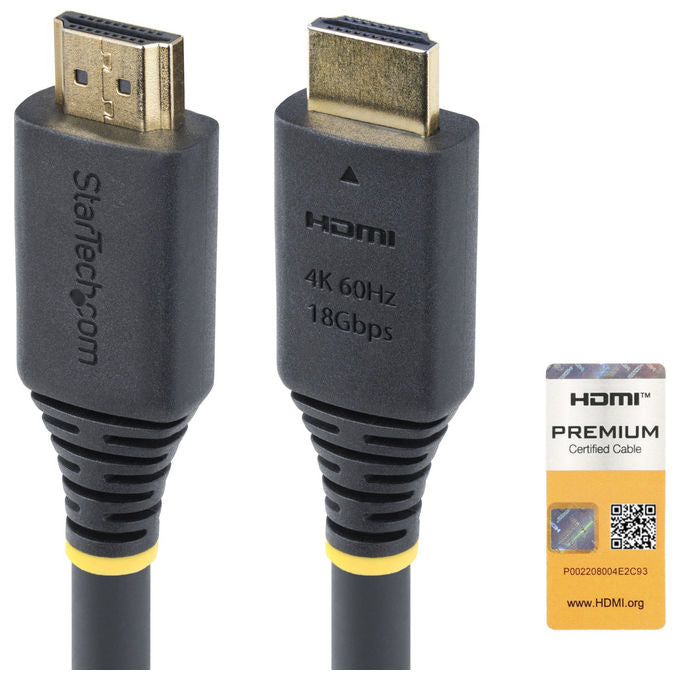 StarTech.com Cavo HDMI Attivo 15m 4K 60Hz Alta Velocita'