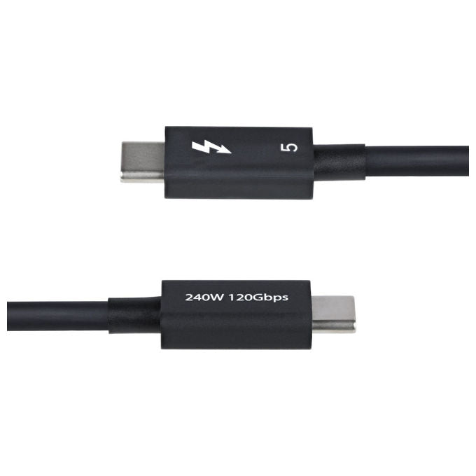 StarTech.com Cavo Thunderbolt 5 80 Gbps fino a 120 Gbps 1 metro 240W 8K 60 Hz