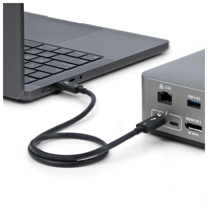 StarTech.com Cavo Thunderbolt 5 80 Gbps fino a 120 Gbps 1 metro 240W 8K 60 Hz