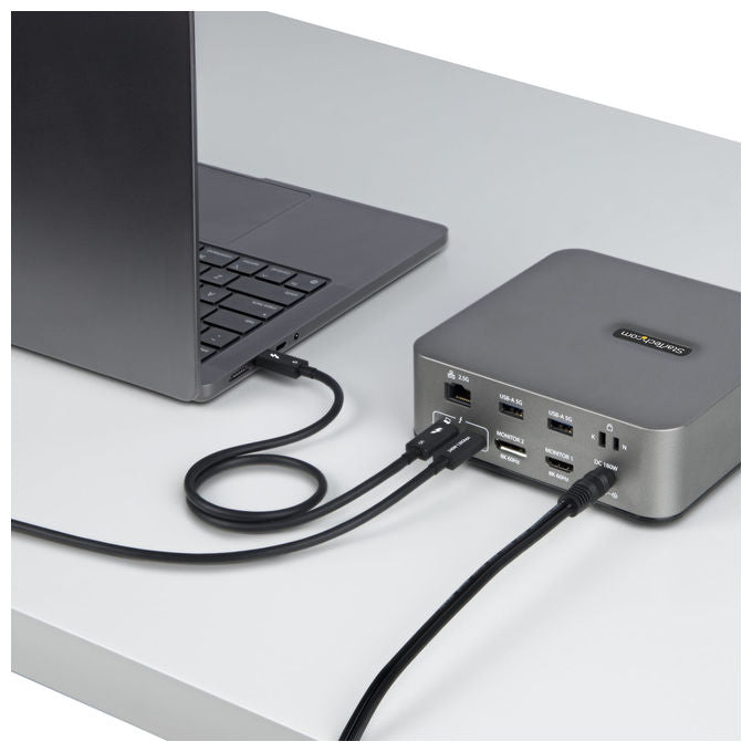 StarTech.com Cavo Thunderbolt 5 80 Gbps fino a 120 Gbps 1 metro 240W 8K 60 Hz