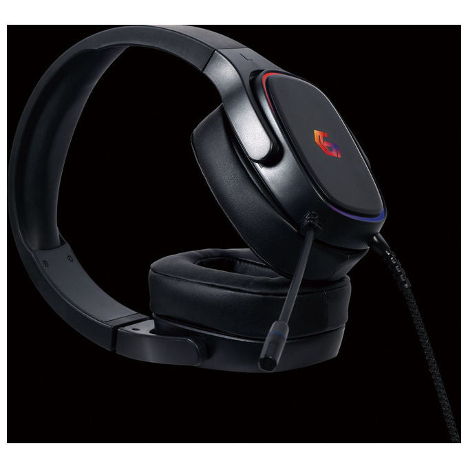 Gembird Cuffie Gaming 7.1 Surround Retroilluminazione RGB USB Nero