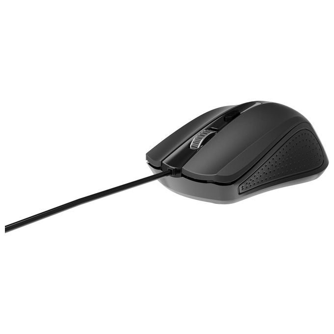 Gembird Mouse Ottico USB Ambidestro 1200 DPI Nero