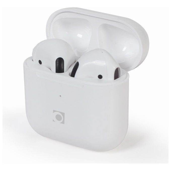 Gembird Auricolari TWS-MLA-GW Wireless In-ear Musica e Chiamate Bianco