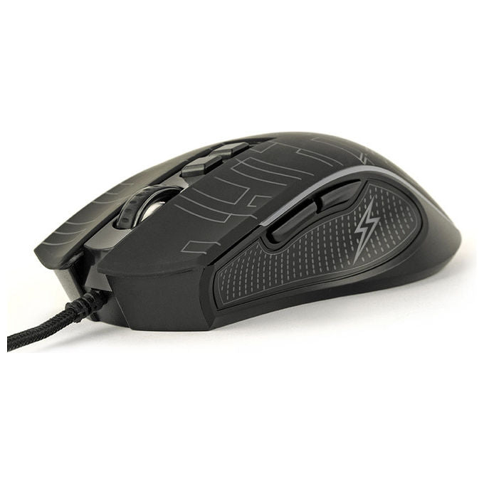 Gembird Mouse Gaming USB Ergonomico Destrorsi 3600 DPI RGB